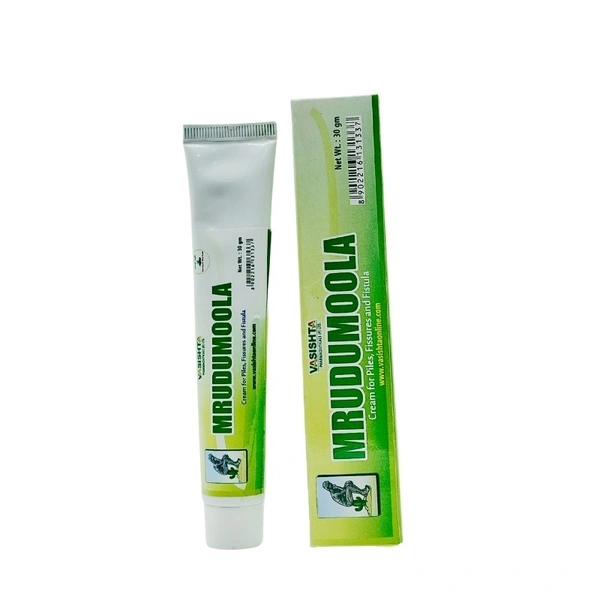 VASISHTA PHARMA Mrudumoola Cream - Vasishta - 30Gm