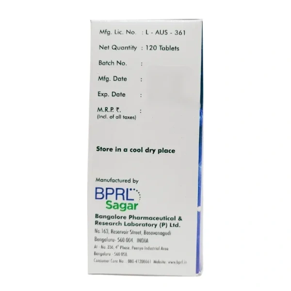 SAGAR PHARMACEUTICAL Tantu Pashan - Sagar  - 120Tablet