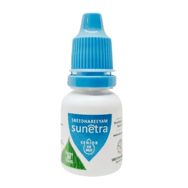 SREEDHAREEYAM Sunetra Senior Eye Drop - Sreedhareeyam - 10Ml