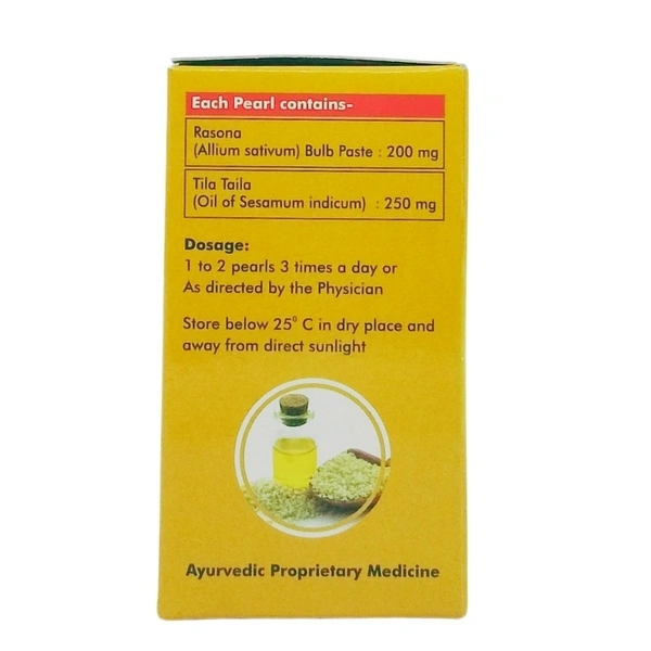 SAGAR PHARMACEUTICAL Sagarlic Pearl - Sagar  - 120Capsule