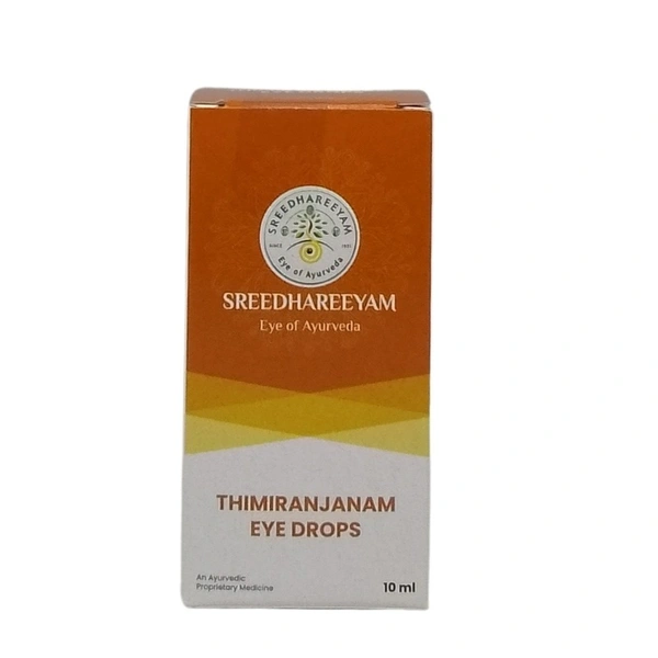 SREEDHAREEYAM Thimiranjanam Eye Drops - Sreedhareeyam - 10Ml