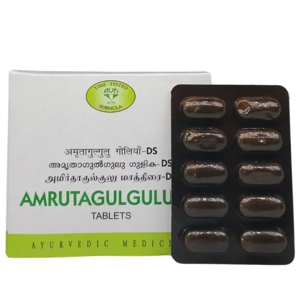 AVN AYURVEDA FORMULA Amruta Gulgulu-Ds Tablet - Avn Ayurveda - 100 Tablet