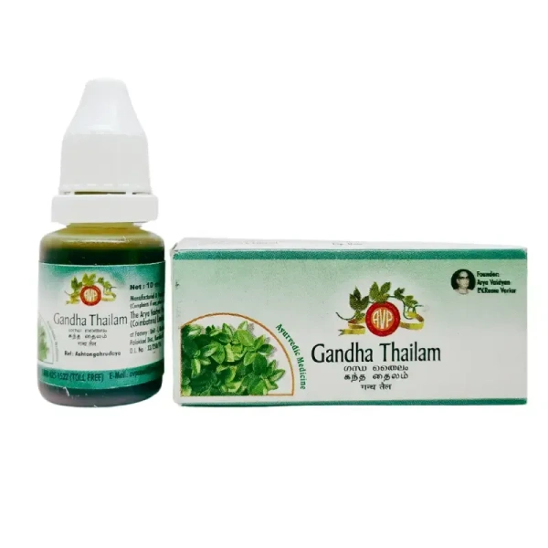 THE ARYA VAIDYA PHARMACY Gandha Tail - AVP - 10Ml
