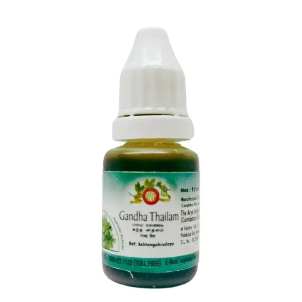 THE ARYA VAIDYA PHARMACY Gandha Tail - AVP - 10Ml