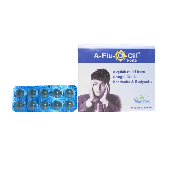 SHREE DHOOTAPAPESHWA A Flu O Cil Forte Tablet - Shree - 10 Tablets