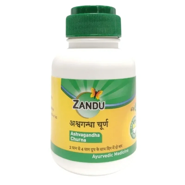 ZANDU  Ashwagandha Churna - Zandu  - 60gm
