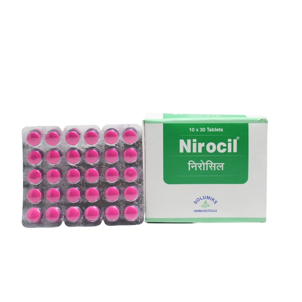 SOLUMIKS HERBACEUTICALS Nirocil Tablet - Solumik - 30 Tablets