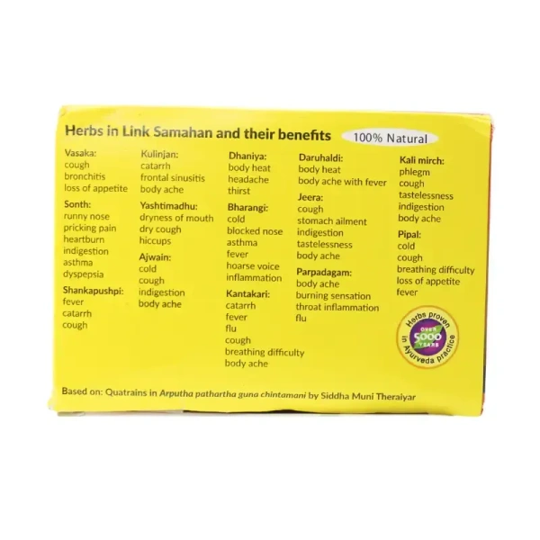 LINK NATURAL PRODUCT Samahan Powder - Link Natural - 4Gm