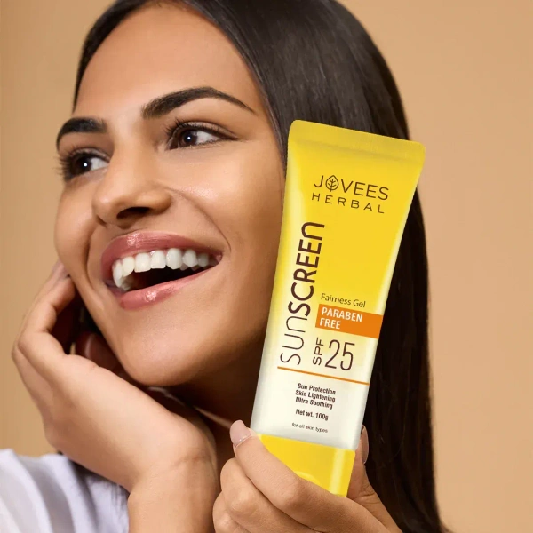 JOVEES HERBAL CARE Fairness Gel Sunscreen SPF 25 - Jovees - 100g