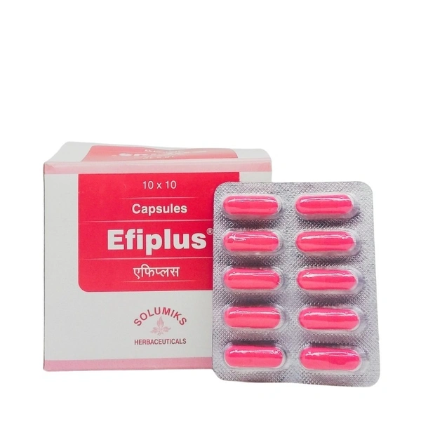 SOLUMIKS HERBACEUTICALS Efiplus Capsule - Solumik - 10 Capsules