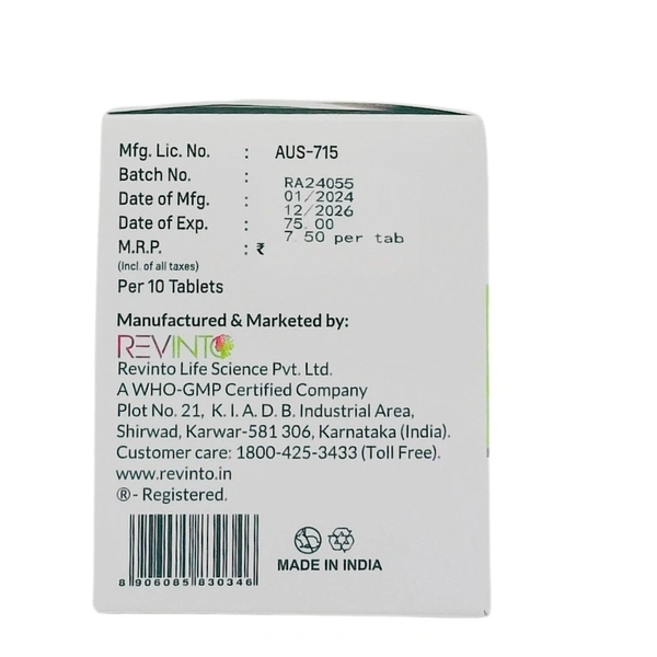 REVINTO LIFE SCIENCE Arshopy Capsule - Revinto - 10 Capsules