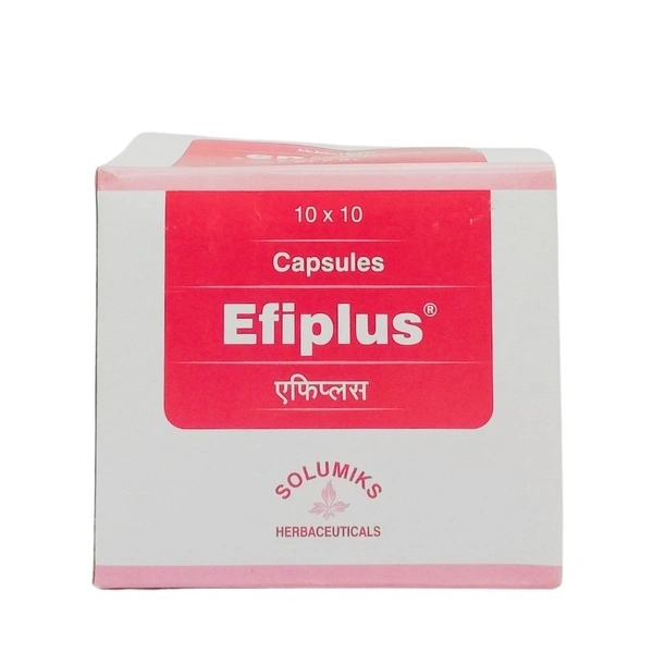 SOLUMIKS HERBACEUTICALS Efiplus Capsule - Solumik - 10 Capsules