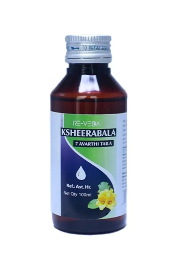 Revinto Ksheerabala 7 Avarthi Taila - 100ml