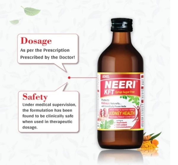 Aimil Neeri KFT Syrup (Sugar Free) - 200ml