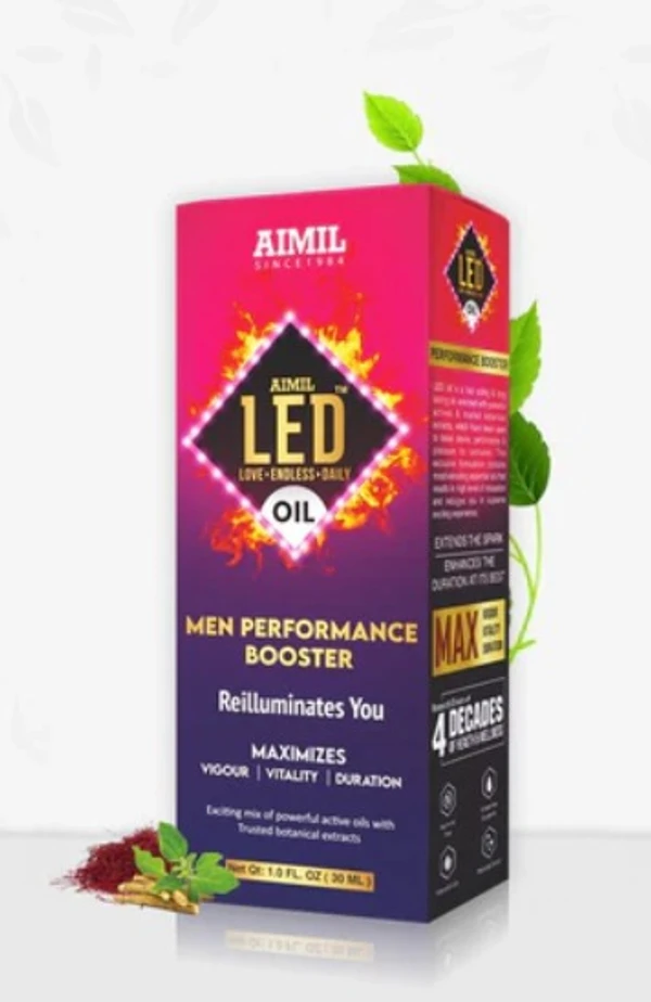 Aimil LED Oil – Men Performance Booster - 15ml