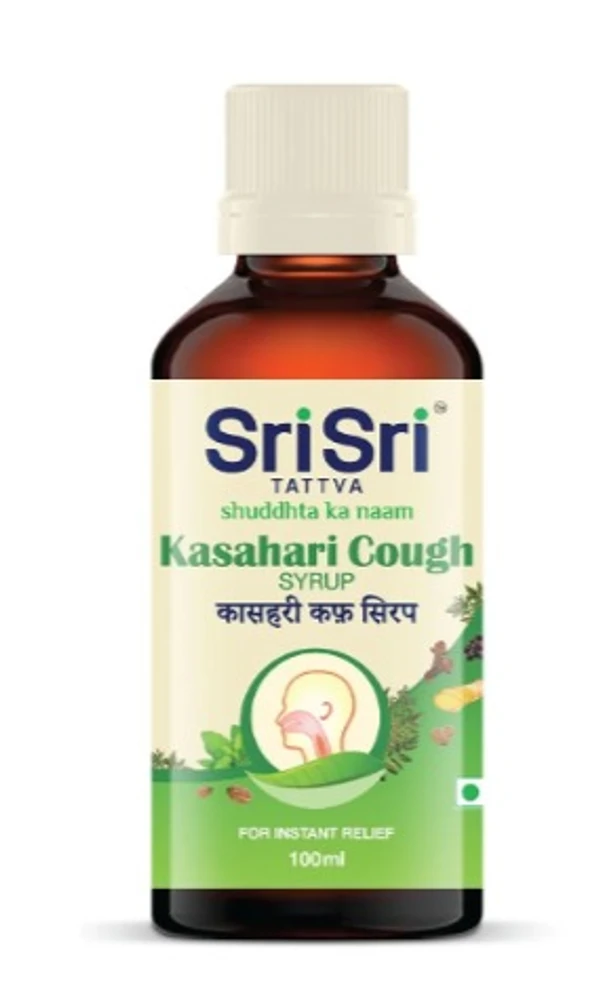 Sri Sri Tattva  Kasahari Cough Syrup - 100ml Pack of 2