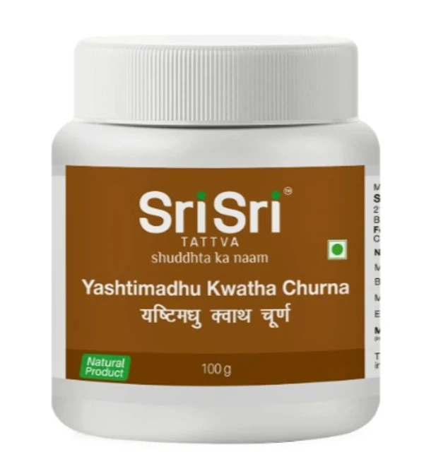 Sri Sri Tattva Yashtimadhu churna - 100gm Pack of 2