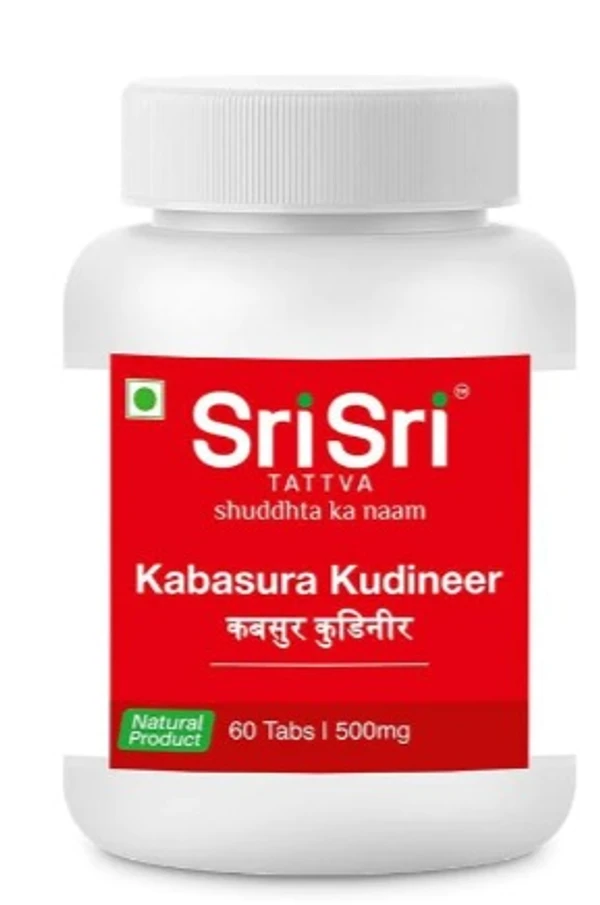 Sri Sri Tattva Kabasura Kudineer 500mg Tablet - 60Tablet Pack of 2