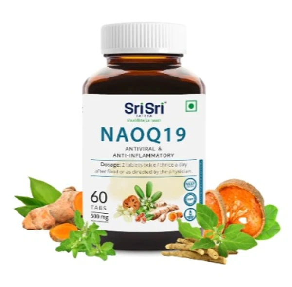 Sri Sri Tattva NAOQ19 500mg Tablet - 60Tabs Pack of 2