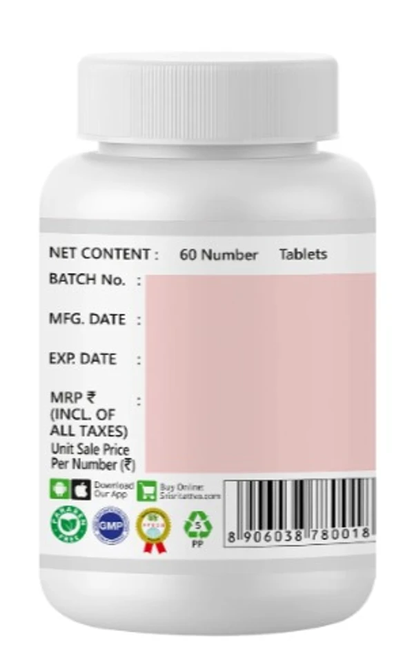 Sri Sri Tattva  Ashwagandhadi Tablet - 60Tablet