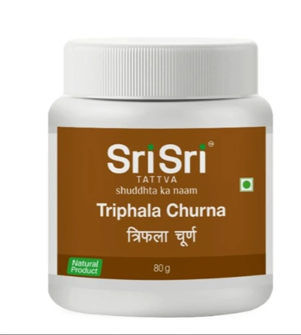 Sri Sri Tattva Triphala Churna - 80gm Pack of 2