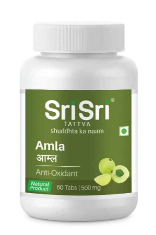 Sri Sri Tattva Amla 500mg Tablet - 60Tablets