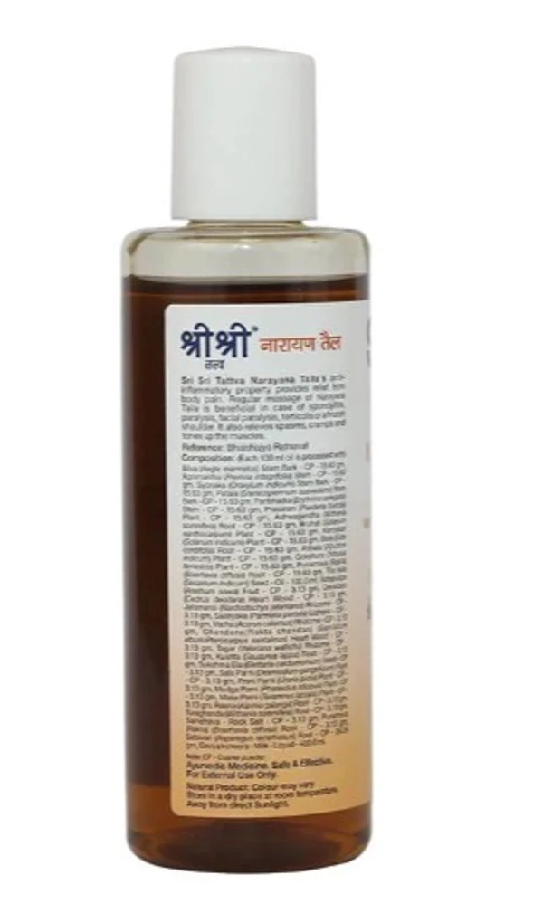 Sri Sri Tattva  Narayana Taila - 100ml Pack of 3