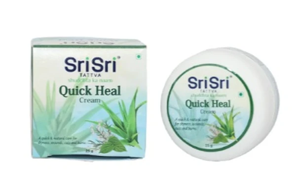Sri Sri Tattva  Quick Heal Cream - 25gm Pack of 2