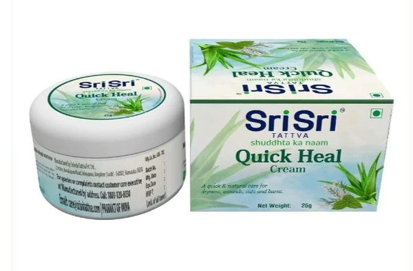 Sri Sri Tattva  Quick Heal Cream - 25gm Pack of 5