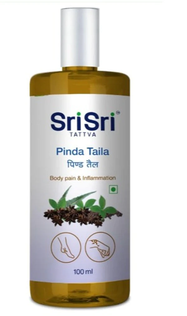 Sri Sri Tattva Pinda Taila 100ml - 100ml Pack of 2