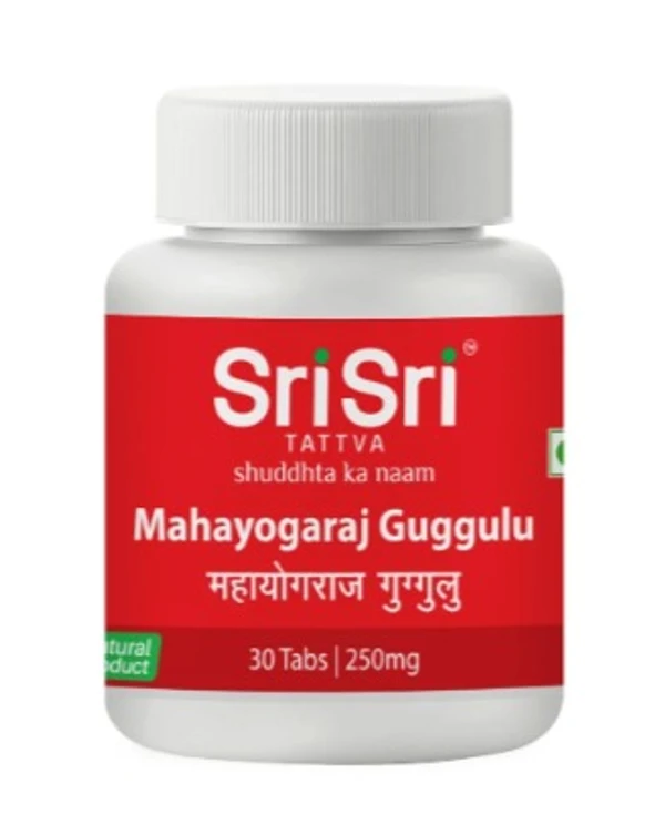 Sri Sri Tattva Mahayogaraj Guggulu 250mg Tablet - 30Tabs Pack of 2