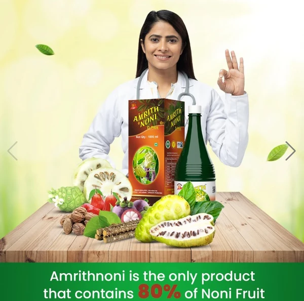 Amrith Noni D Plus 500 ML - 500ml