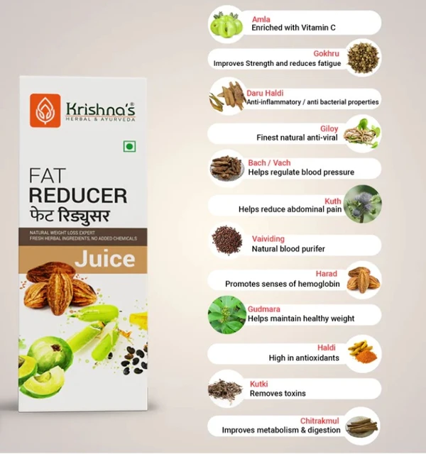 Krishna's  Fat Reducer Juice - 1000ml