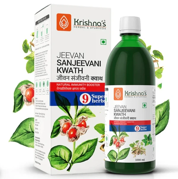 Krishna's  Jeevan Sanjeevani Kwath - 1000ml