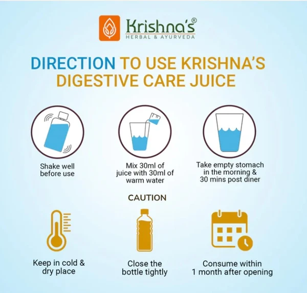 Krishna Digestive Care Juice - 1000ml