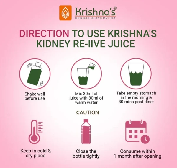 Krishna Kidney Relive Juice - 1000ml