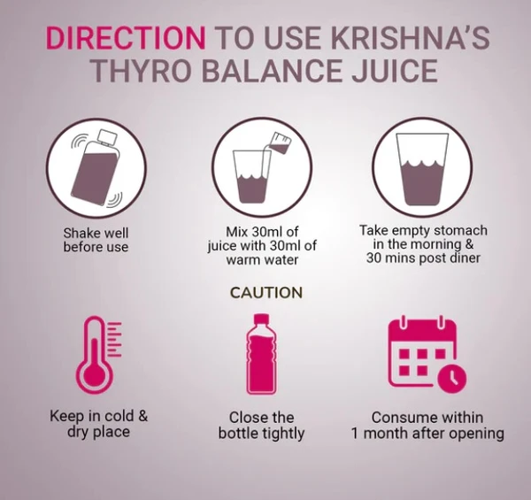 Krishna Thyro balance juice - 1000ml