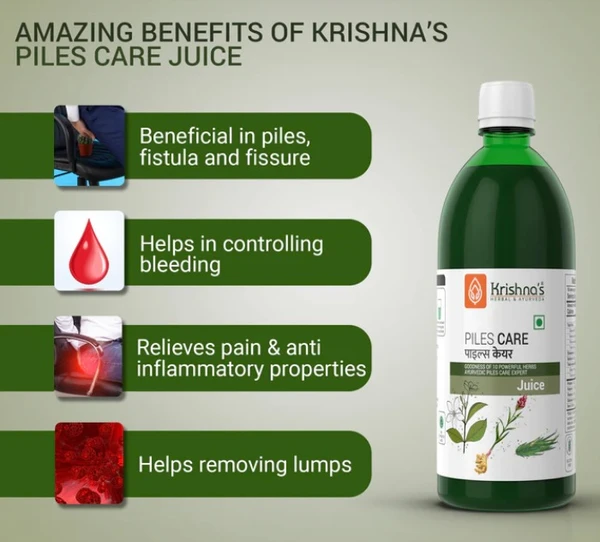 Krishna Piles Care Juice - 1000ml