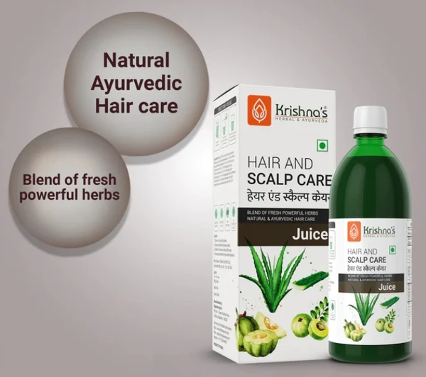 Krishna Hair And Scalp Care Juice - 1000ml