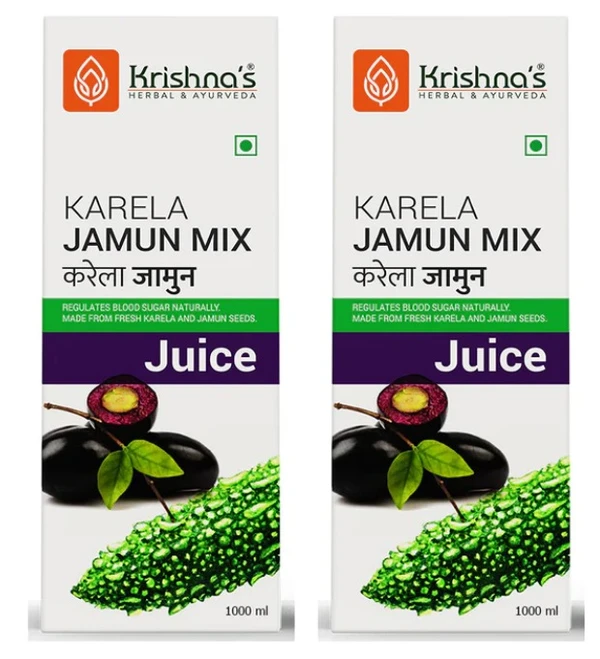 Krishna Karela Jamun Mix Juice - 1000ml