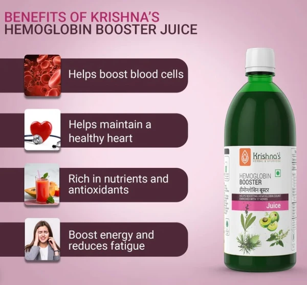 Krishna Hemoglobin Booster Juice - 1000ml