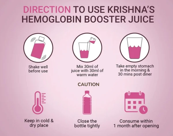 Krishna Hemoglobin Booster Juice - 1000ml