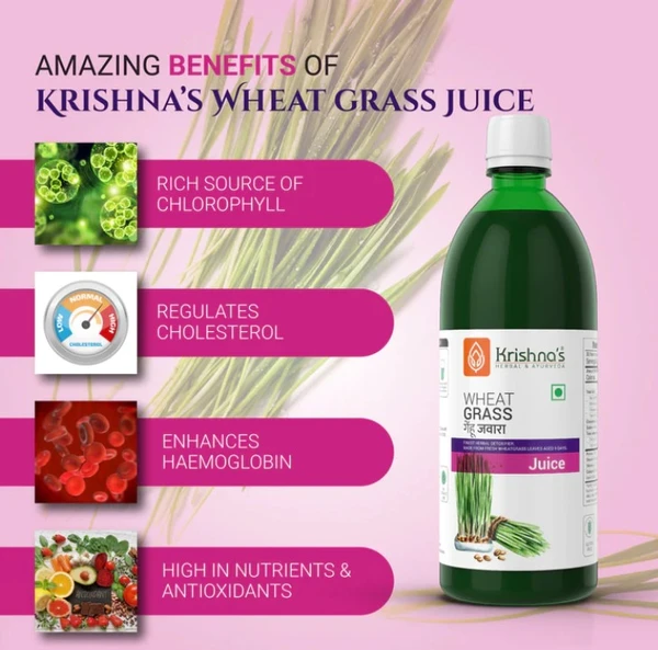 Krishna Wheatgrass Juice - 1000ml