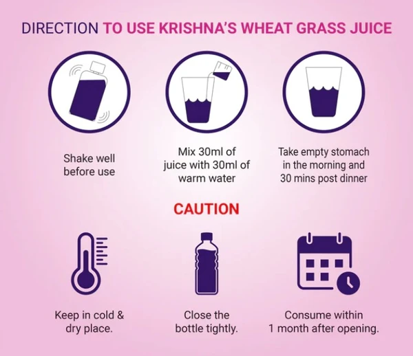 Krishna Wheatgrass Juice - 1000ml