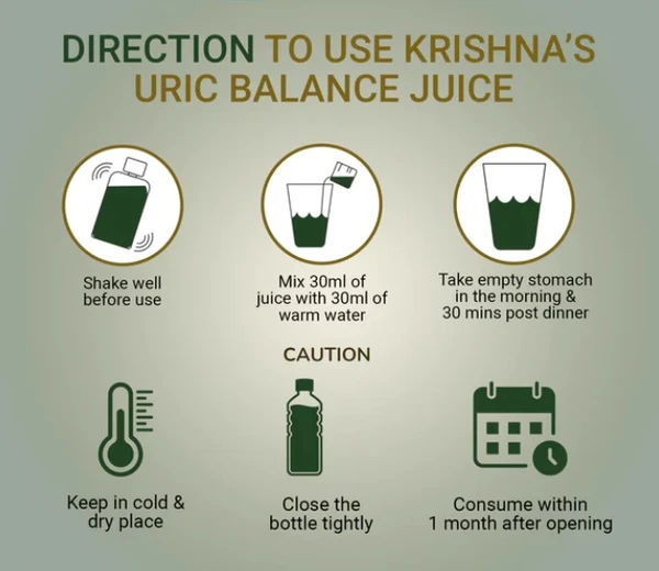 Krishna Uric Balance Juice - 1000ml