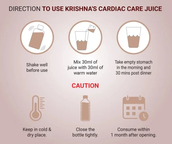 Krishna Cardiac Care Juice - 1000ml