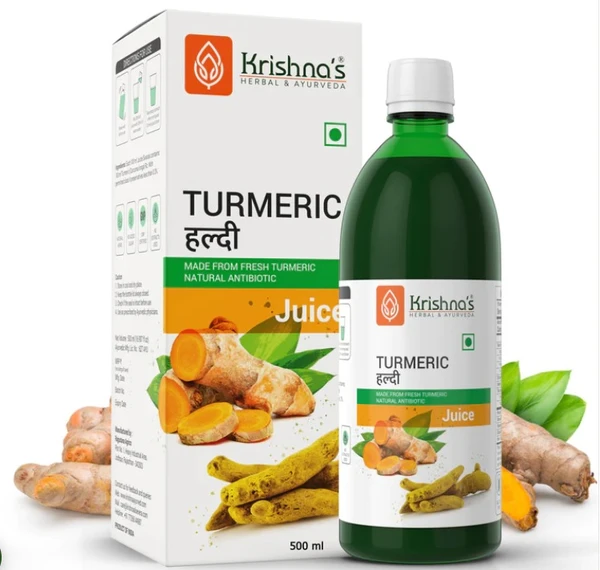 Krishna Turmeric Juice - 500ml Pack of 2