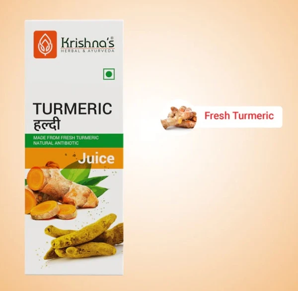 Krishna Turmeric Juice - 500ml Pack of 2