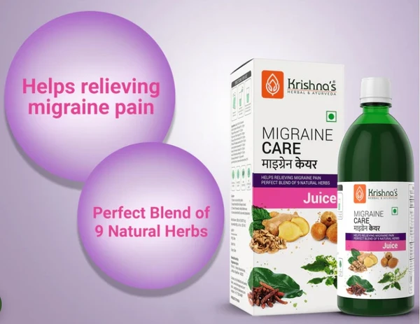 Krishna Migraine Care Juice