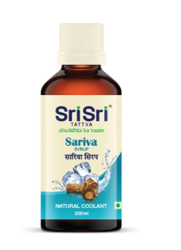 Sri Sri Tattva   Sariva Syrup - 200ml Pack of 2